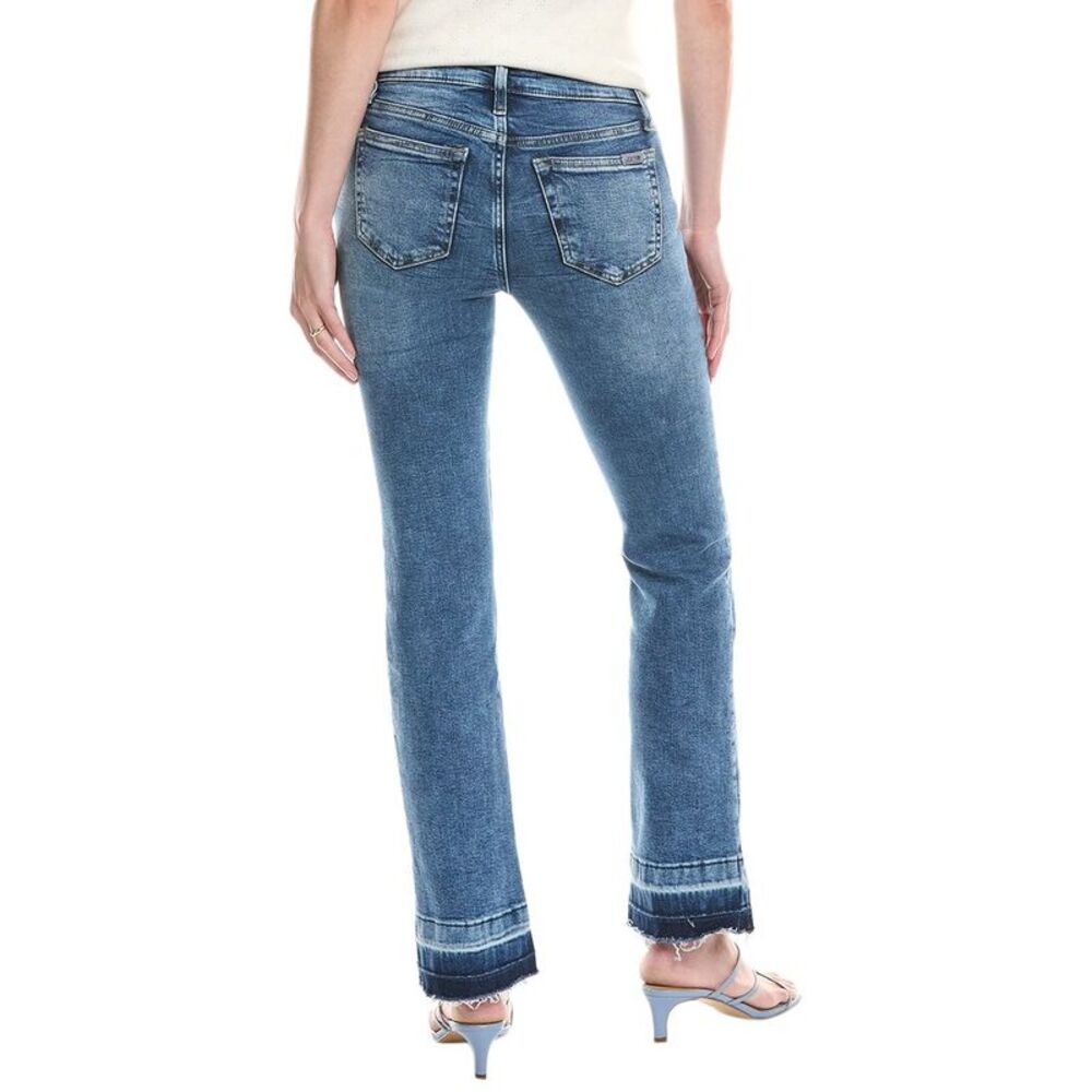 Joe's Jeans Womens Joe’S Jeans Mid-Rise Fly Away Petite Bootcut Jean, Blue - Picture 2 of 3